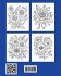 Dreaming Flowers Bloom Adult Coloring... - Bild 2