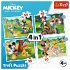 4 in 1 Puzzle - Mickey Mouse nice day - Bild 2