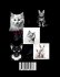 Katzen Malbuch 