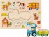 Goki 57468 - Steckpuzzle Traktor mit... - Bild 2