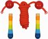 Goki 63887 - Springseil Regenbogen,... - Bild 2