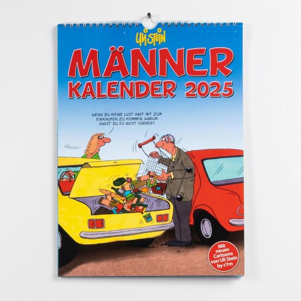 Uli Stein Männer Kalender 2025: Monatskalender für die Wand von Uli Stein - Kalender bestellen