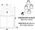 Master Lock Vorhängeschloss 4er Set... - Bild 3