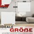 Proficare PC-GKH 3118 weiß Glas... - Bild 4