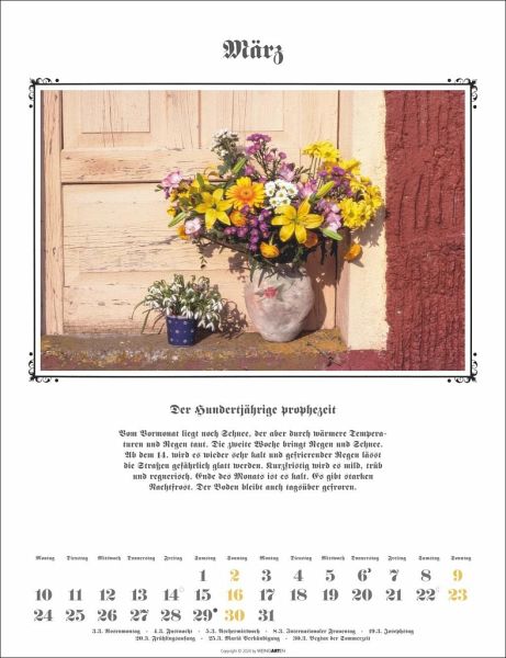 Der Hundertjährige Kalender 2025 - Kalender bei bücher.de bestellen