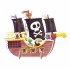 Goula 1110700209 - Piraten, XXL-Puzzle,... - Bild 5