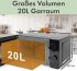 Bomann MW 6014 CB schwarz - Bild 7