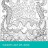 Calm Coloring Page-A-Day(r) Calendar... - Bild 5