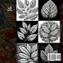 Mosaic Leaves Coloring Book for Adults - Bild 2