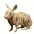 PEBARO 858/3 - Holzbausatz Hase, 43... - Bild 3