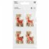 3D Sticker Rentiere, Pixel, FSC MIX - Bild 2