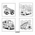 Fun Trucks Coloring Book for Kids - Bild 2