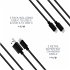 Silikonkabel Doppelpack (2m,USB-A->C &... - Bild 4