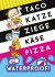Taco Katze Ziege Käse Pizza Waterproof - Bild 4