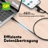 GP 240W Lade- & Sync Kabel USB-C auf... - Bild 5