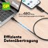 GP 60W Lade- & Sync Kabel USB-C auf... - Bild 5