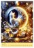 Katzen Mondlichtkonzert (Wandkalender... - Bild 12