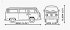 COBI Cars 24362 - Volkswagen T2A Bus - Bild 6