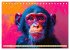 Tiere im Pop Art Kleid (Tischkalender... - Bild 3