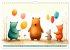 Bärige Illustrationen (Wandkalender... - Bild 15