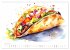 FAST FOOD AQUARELLE (Wandkalender 2026... - Bild 10