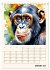 Schimpansen & Gorillas (Tischkalender... - Bild 7