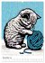 Katzen Linolschnitt - Der Kalender mit... - Bild 3