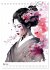 Geisha Aquarelle - Japanische... - Bild 11
