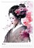 Geisha Aquarelle - Japanische... - Bild 11