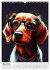 Hipster Dogs (Wall Calendar 2026 DIN A3... - Bild 9