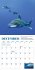Shark Mini Wall Calendar 2026 - Bild 4